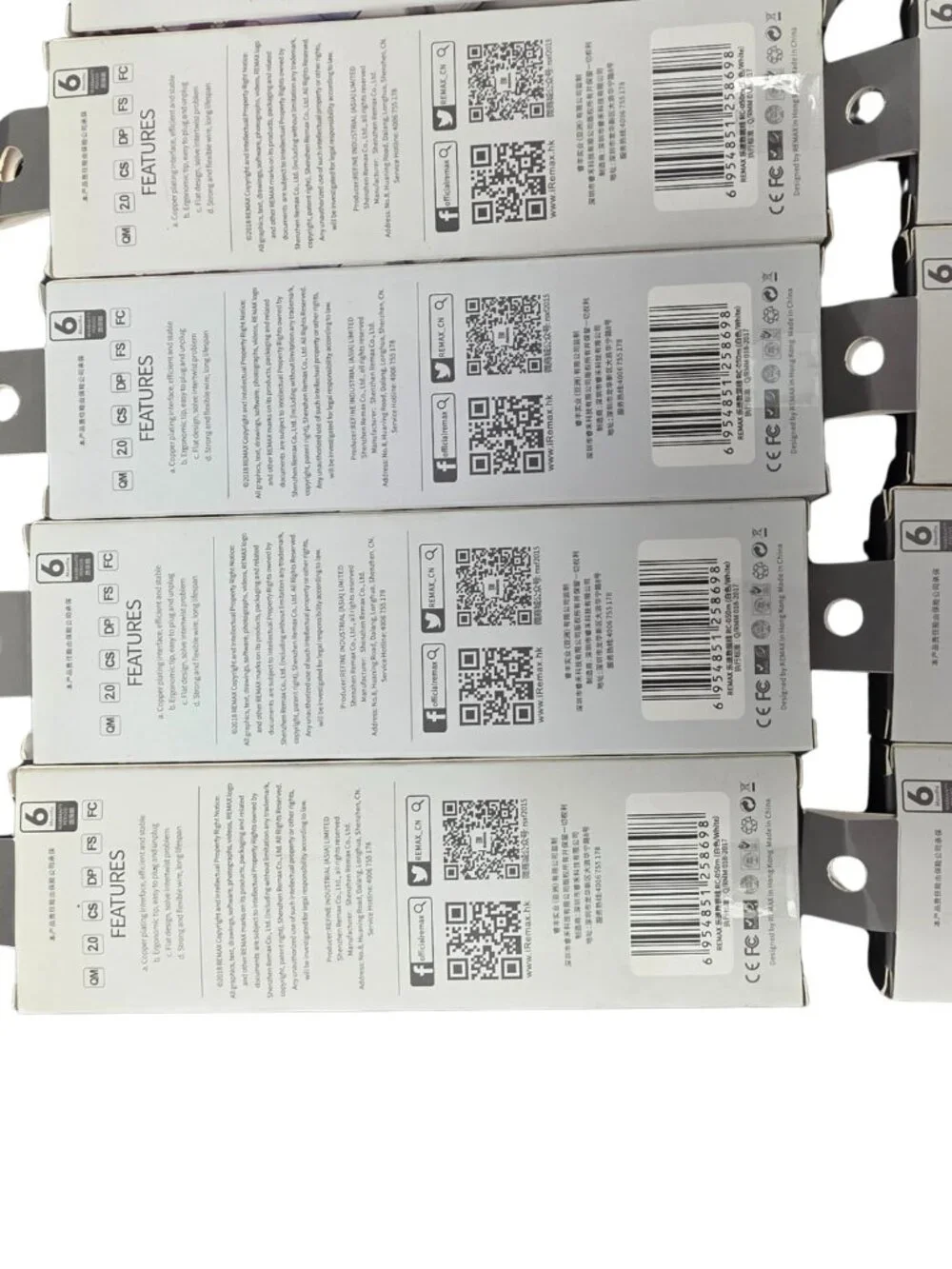 REMAX LESU 16 Pack USB A Micro USB Charging Data Cable 1M Lot